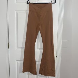 VS PINK tan yoga pants